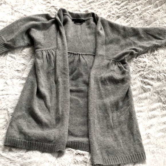 BCBGMaxAzria Sweaters - BCBG Max Azria angora‎ open cardigan